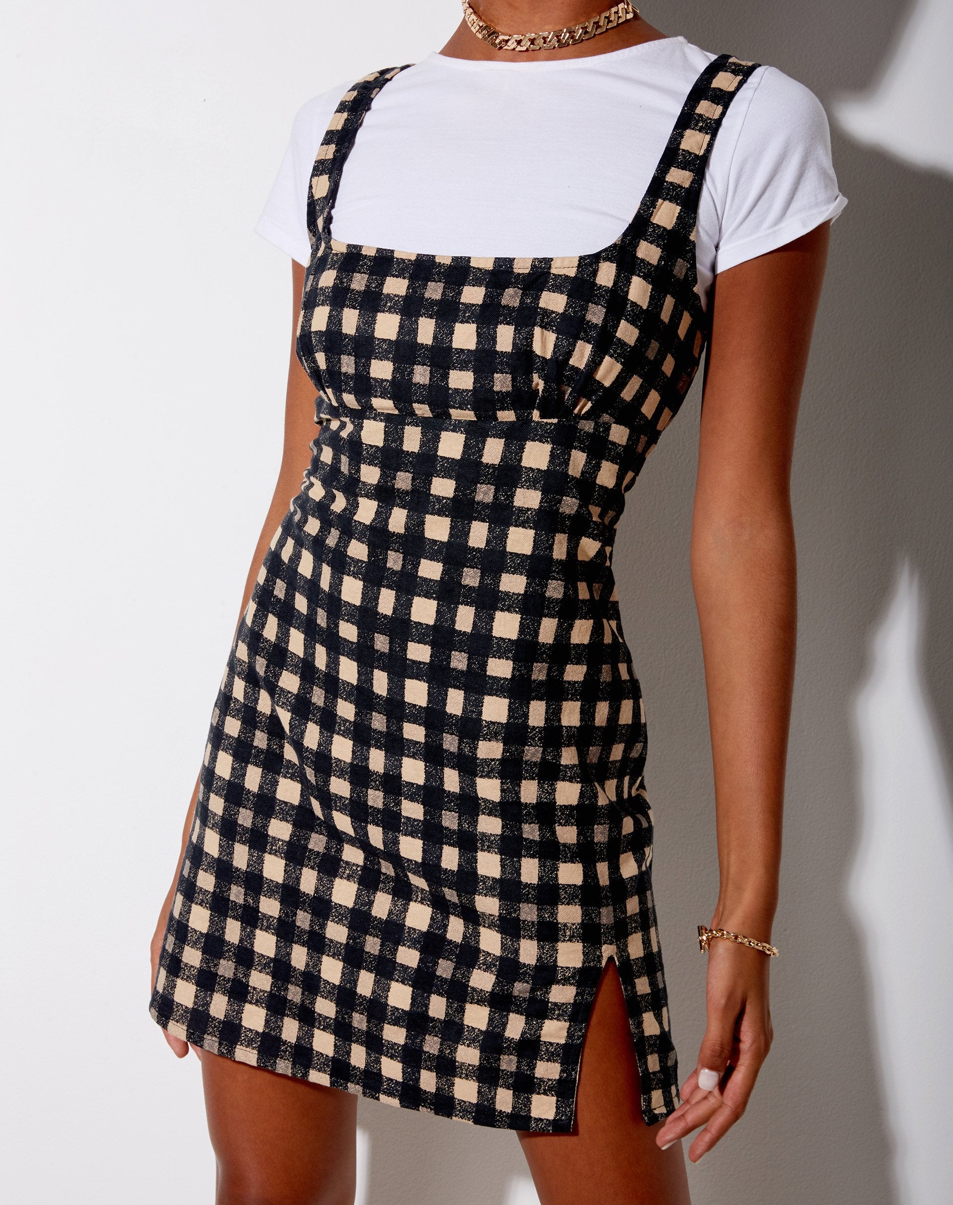 Immagine di Mehra Mini Dress in 90s Grunge Check