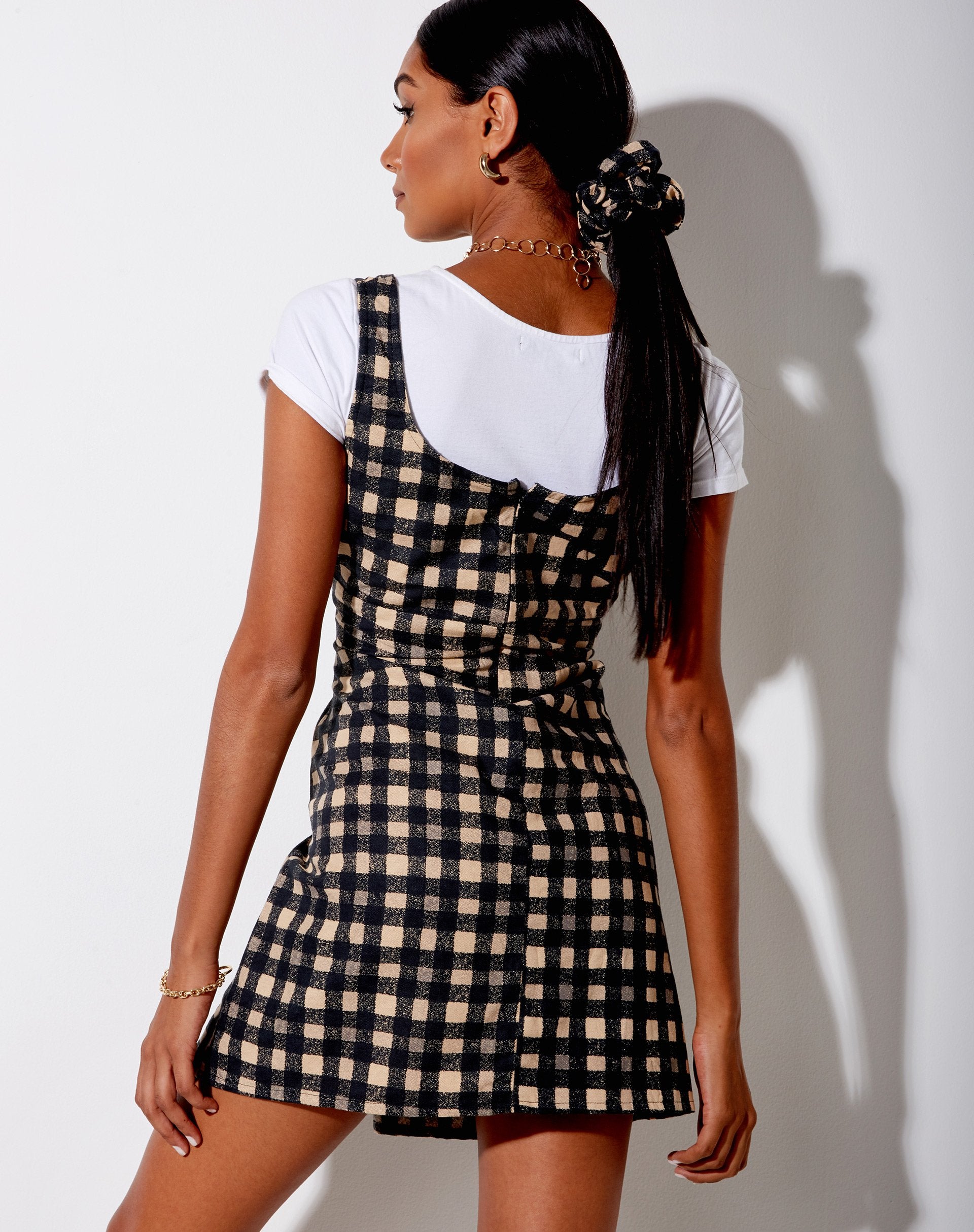 Immagine di Mehra Mini Dress in 90s Grunge Check
