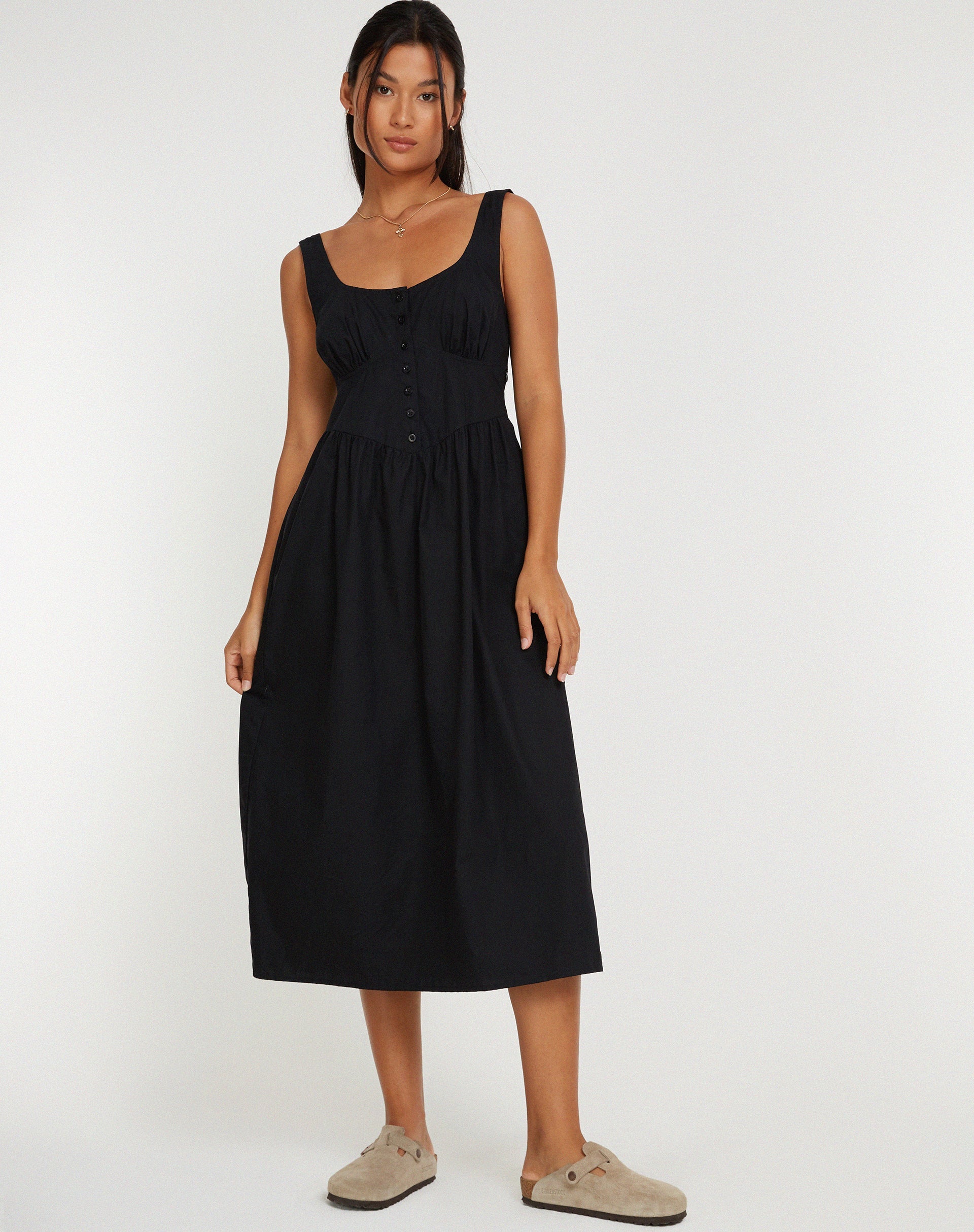 immagine di Melrose Maxi Dress in nero