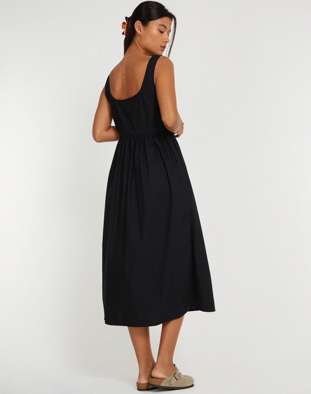 Melrose - Vestito midi nero