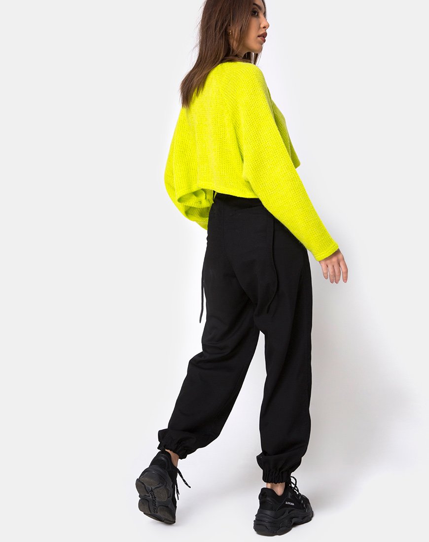 Immagine di Melvie Cropped Sweater in Lime