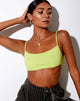 Immagine di Micro Crop Top in Lime