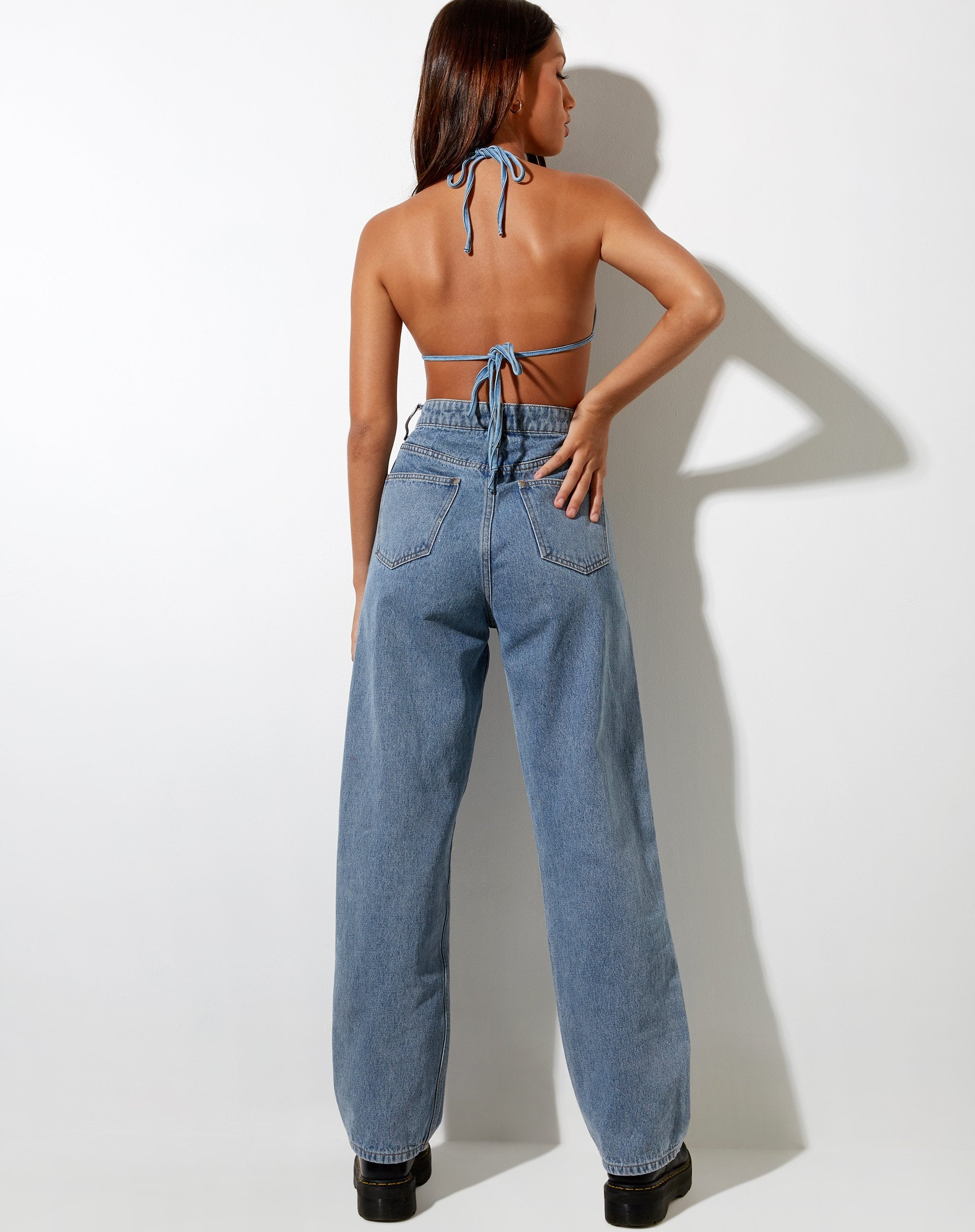 Immagine di Mida Bralet in lavaggio blu chiaro