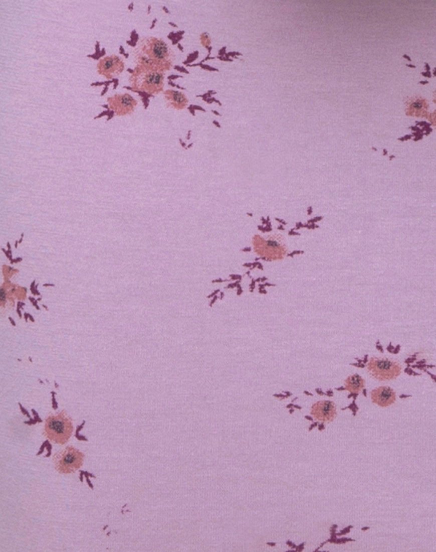 Immagine di Migare Bodycon Dress in Forget Me Not Lilac