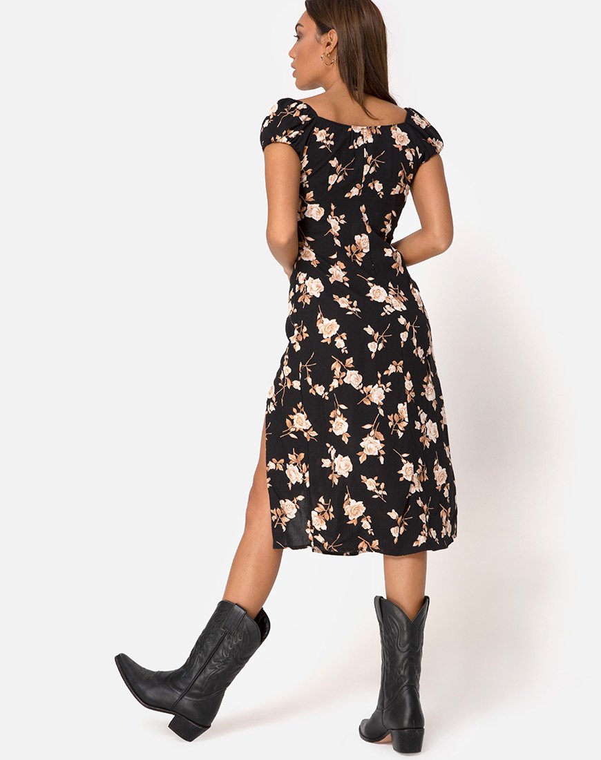 Immagine di Milla Midi Dress in Peach Rose