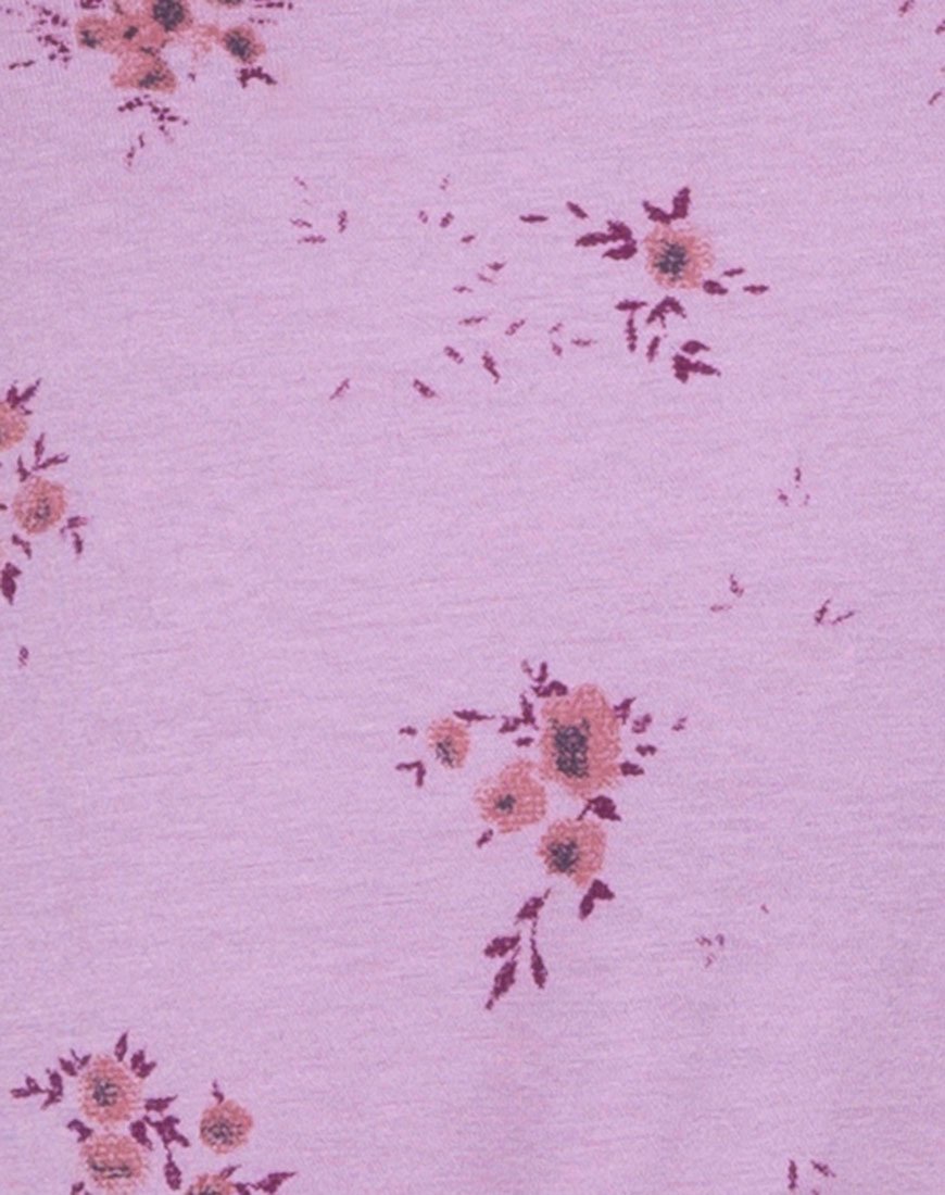 Immagine di Mingga Off The Shoulder Top in Forget Me Not Lilac