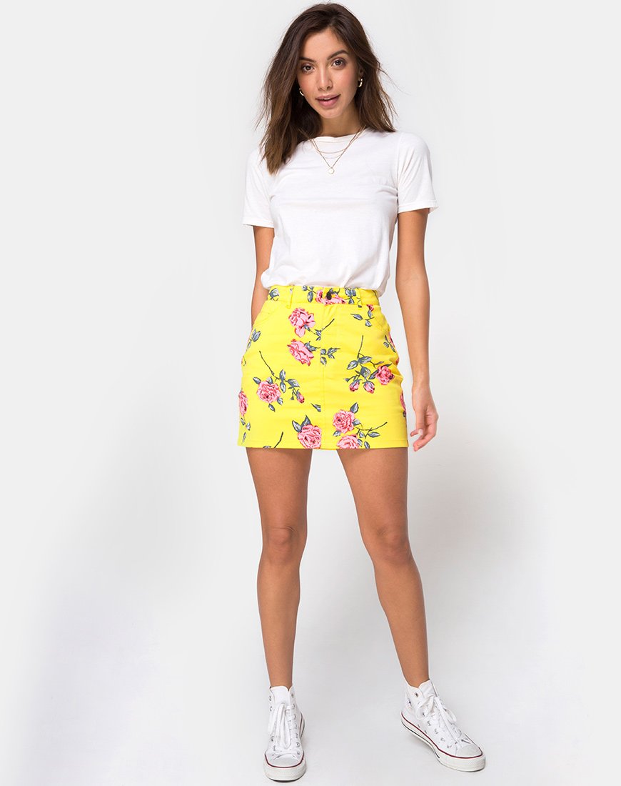 Immagine di Mini Broomy Gonna in Candy Rose Yellow