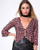 Immagine di Miperi Top in Pink Cheetah