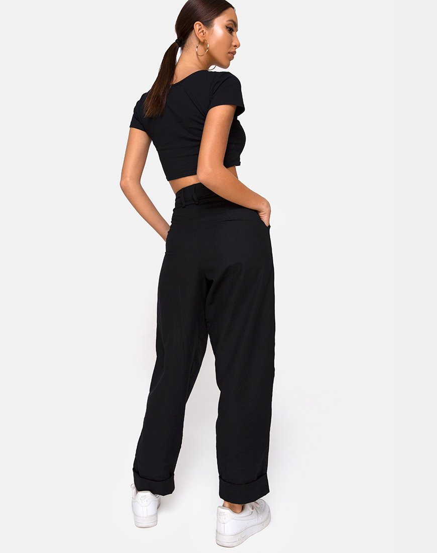 Immagine dei pantaloni Misca in nero