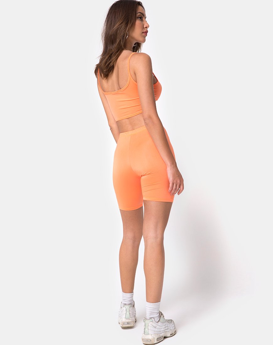 Immagine di Misho Crop Top in arancione fluo