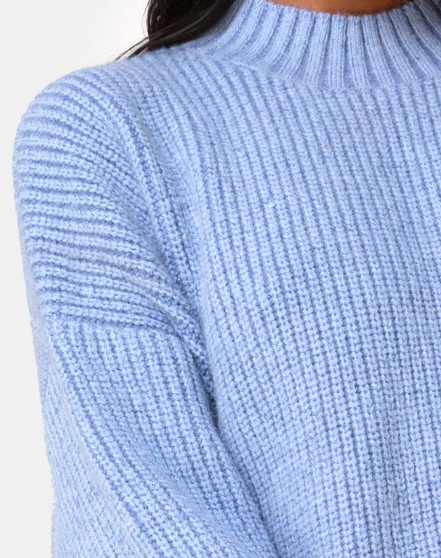 Immagine di Mody Jumper a coste blu