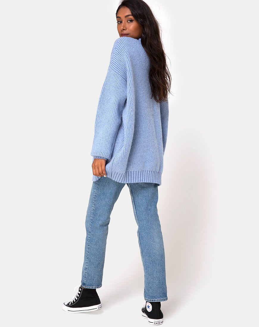 Immagine di Mody Jumper a coste blu