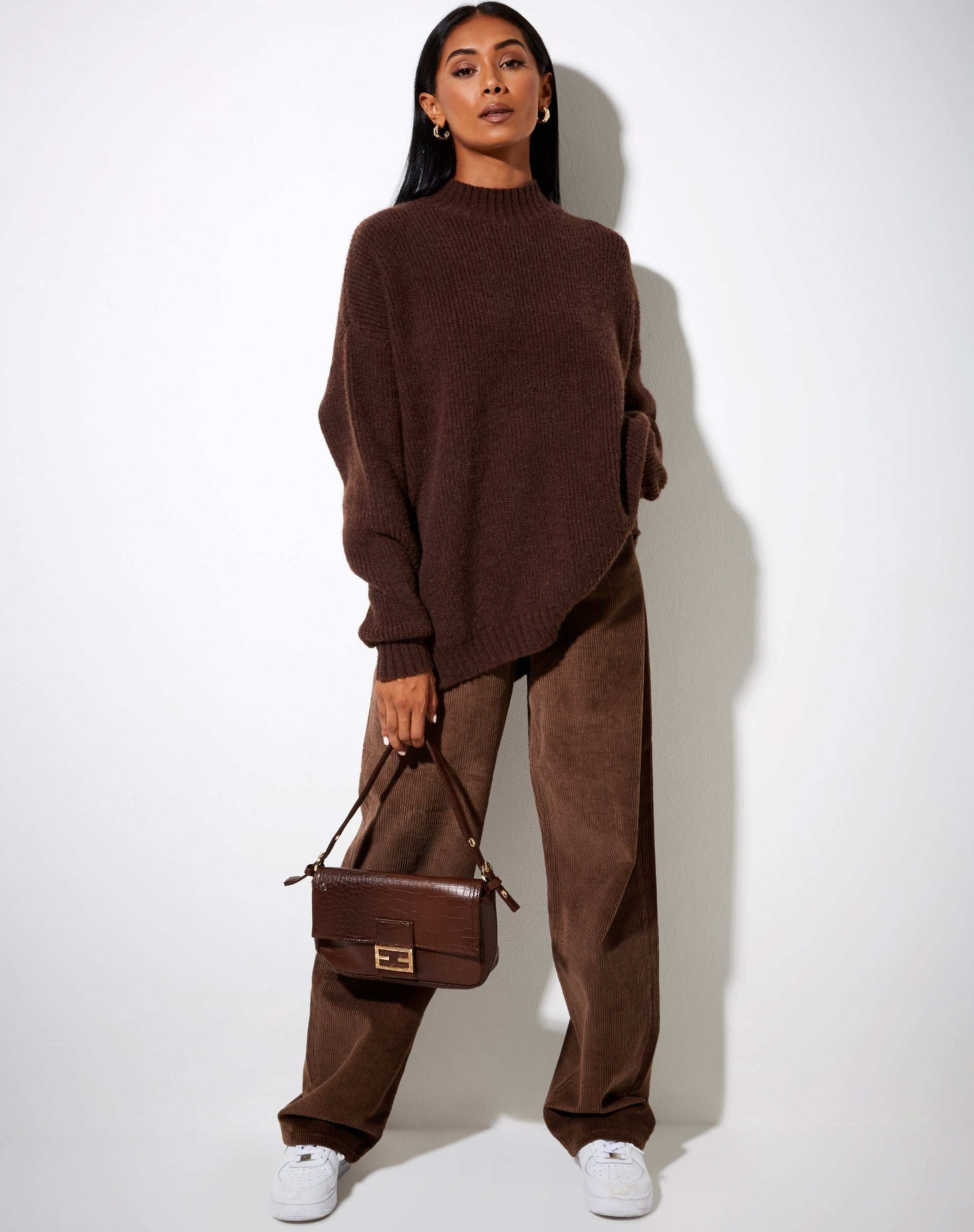 Immagine di Bondy Jumper in maglia cioccolato fondente