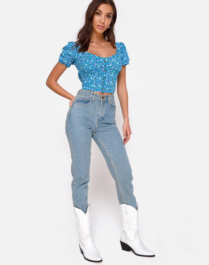 Immagine di Monda Top in Bloom Baby Blue