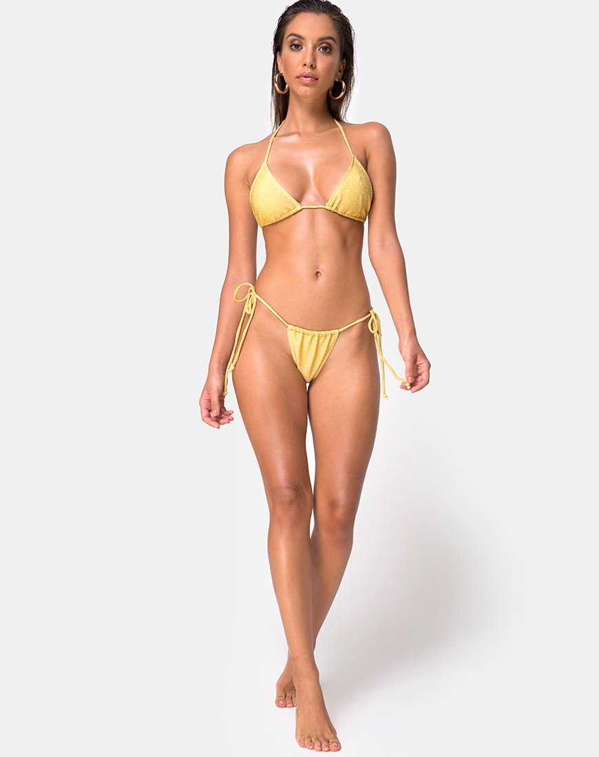 Immagine di Mone Bikini Bottom in Golden Glitter