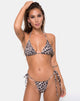 Immagine di Mone top Bikini in Original Cheetah