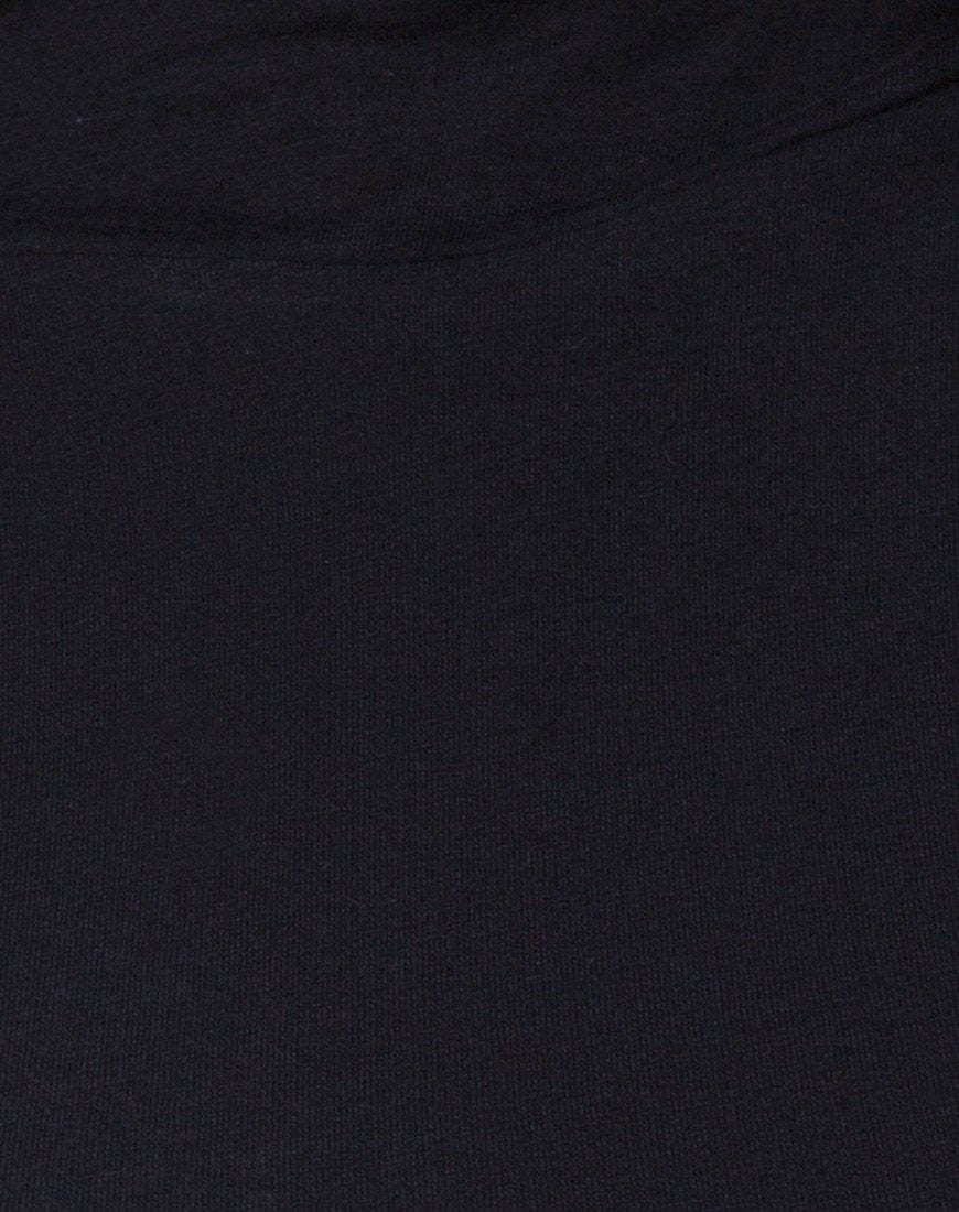 Immagine di Monec Crop Top in nero Buckle