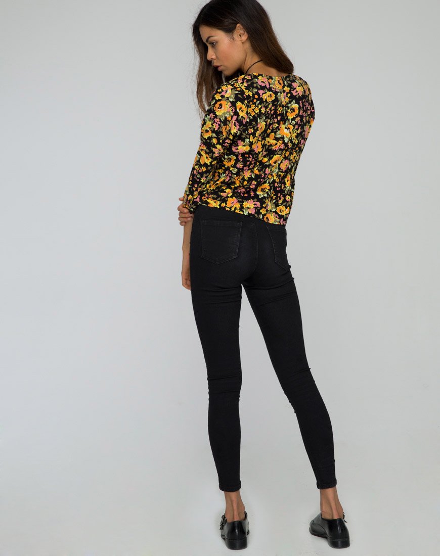 Immagine di Mosca Plunge Top in Agatha Flower