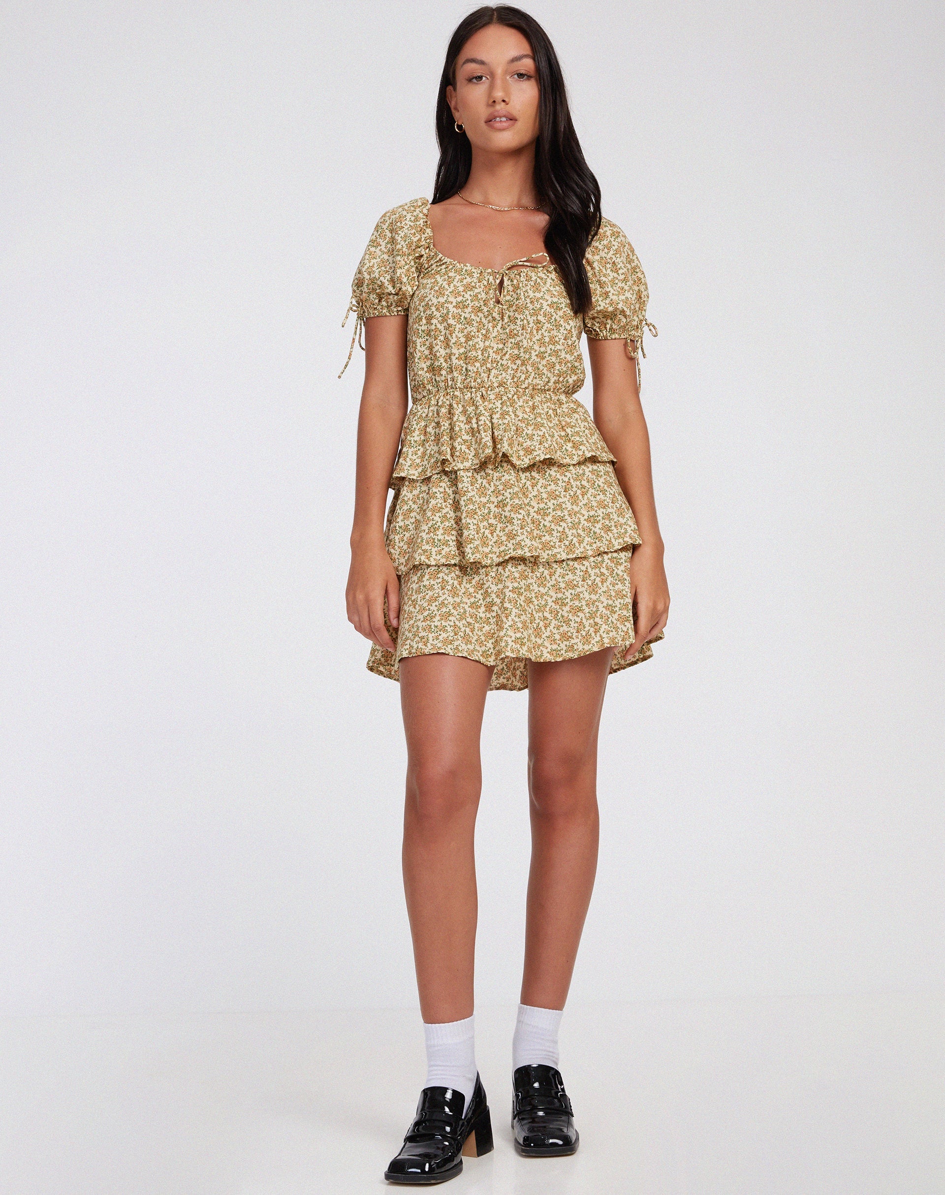IMMAGINE DI Mosere Mini Dress in Washed Ditsy
