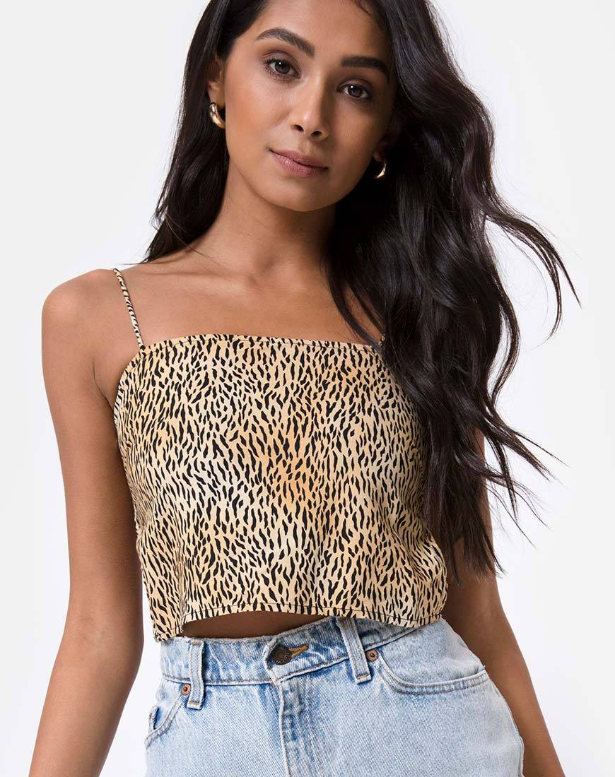 Top Mosley in Mini Tiger Brown