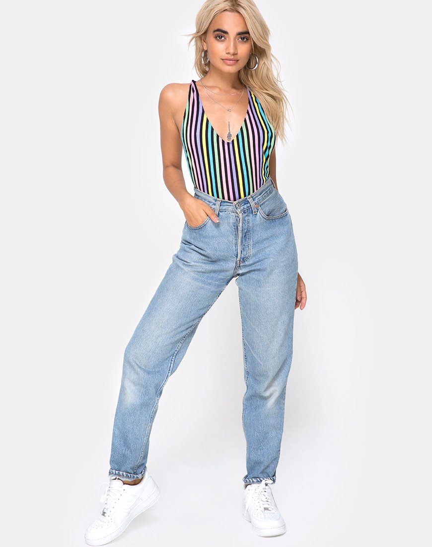 Immagine di Lalung Corpetto a tuffo in New Stripe