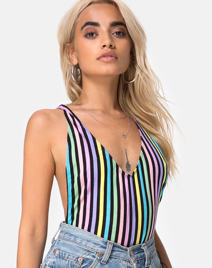 Immagine di Lalung Corpetto a tuffo in New Stripe