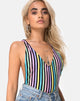 Immagine di Lalung Corpetto a tuffo in New Stripe