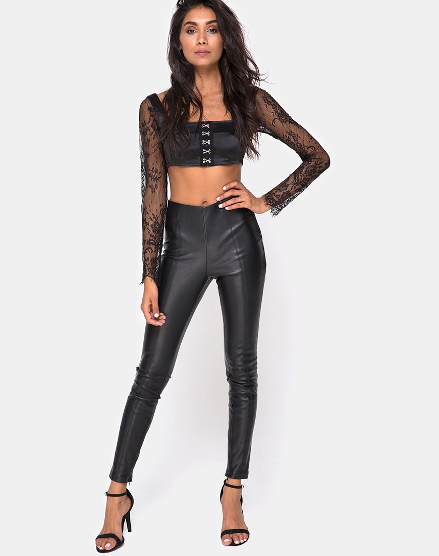 Immagine di Dulip Crop Top nero