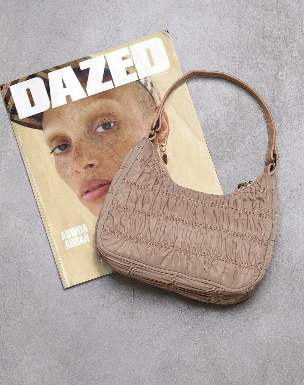 Borsa a tracolla LJ in beige