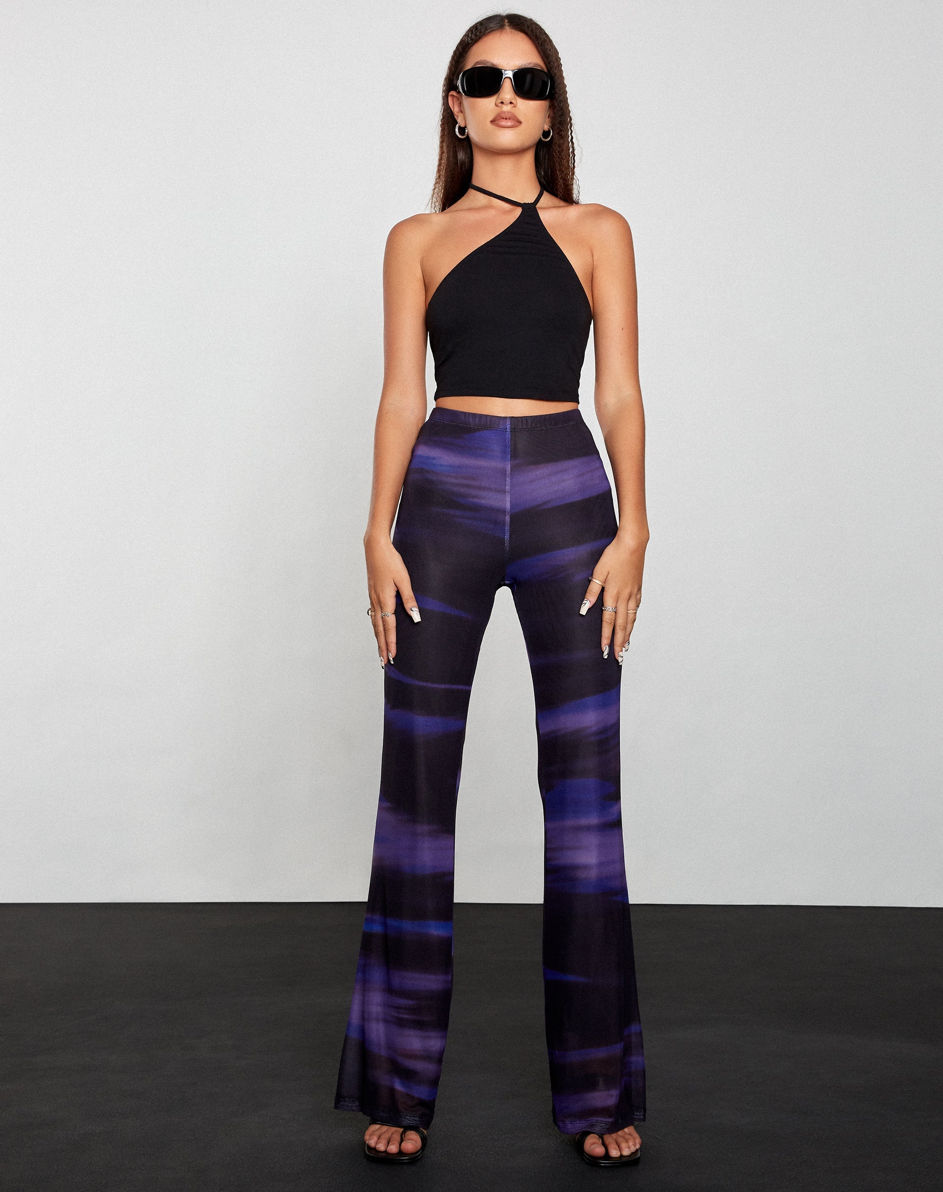 Immagine dei pantaloni Herly Flare in Cosmic Melt