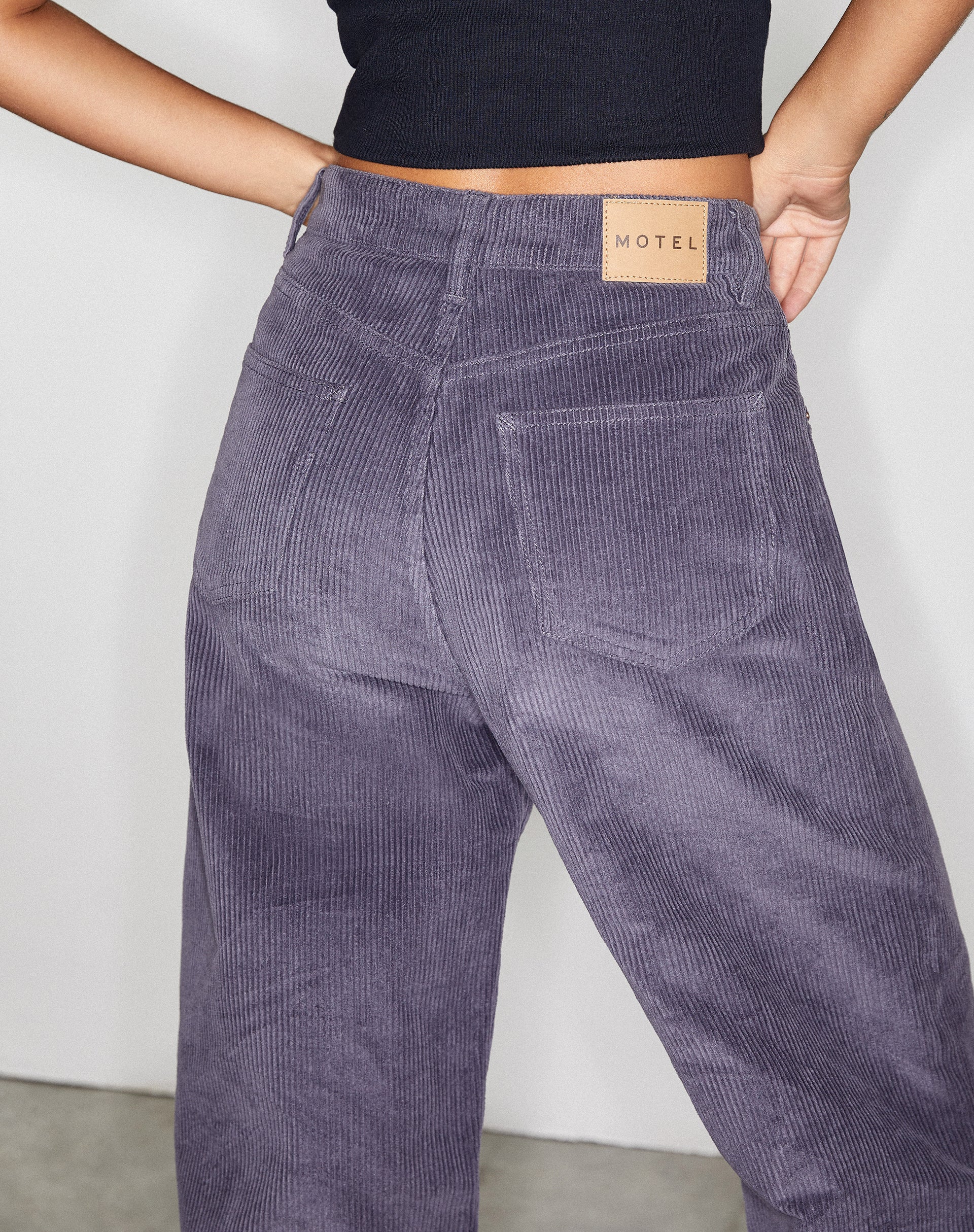 Immagine di Parallel Jean in Cord Ink Blue