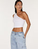 Immagine di Bay Top in lycra bianco