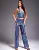 Immagine di Rutika Crop Top in viola olografico