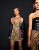 Immagine di MOTEL X IRIS Bexley Mini Dress in Earthy Gradient