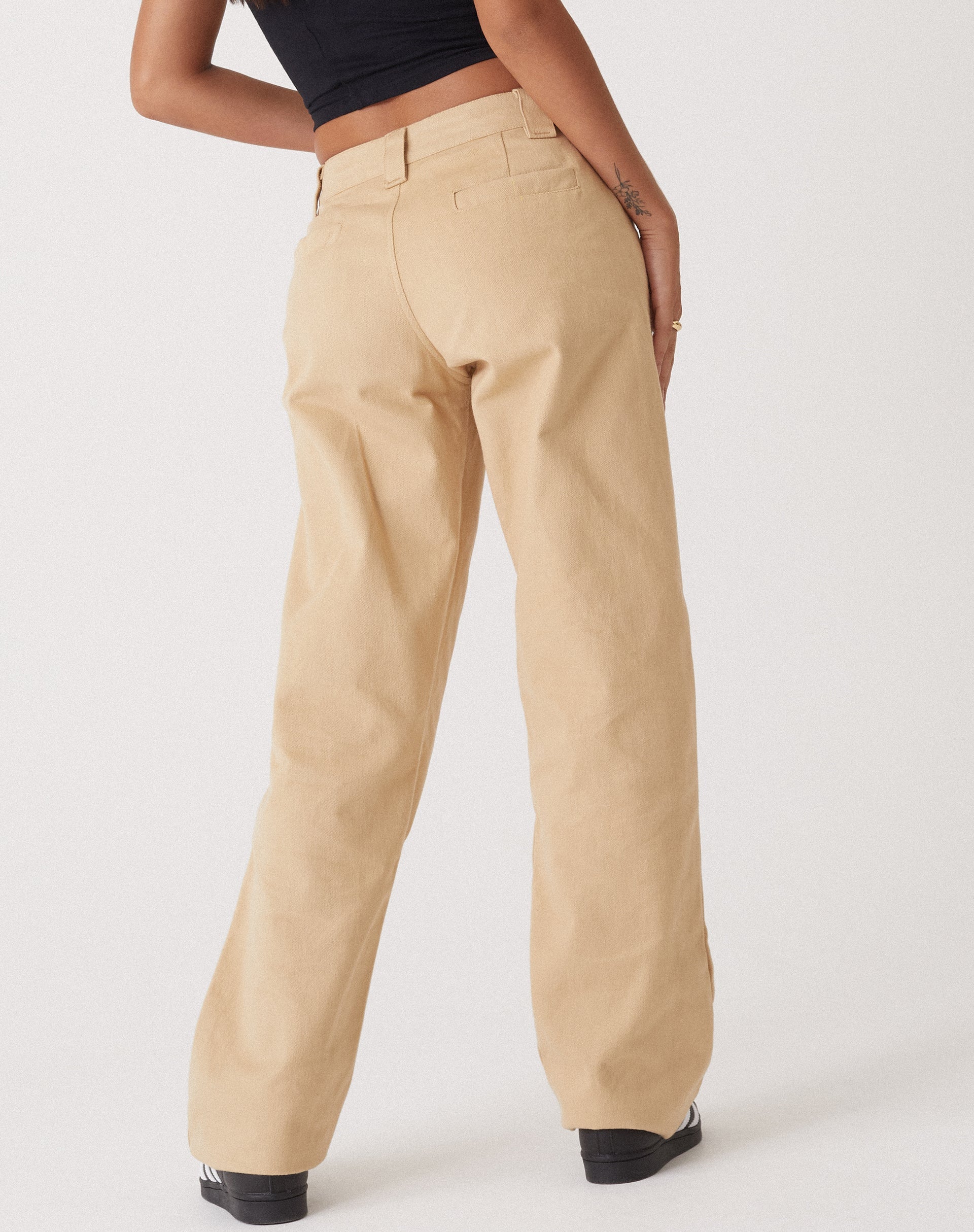 immagine di Motel X Olivia Neill Kana Trouser in Tan