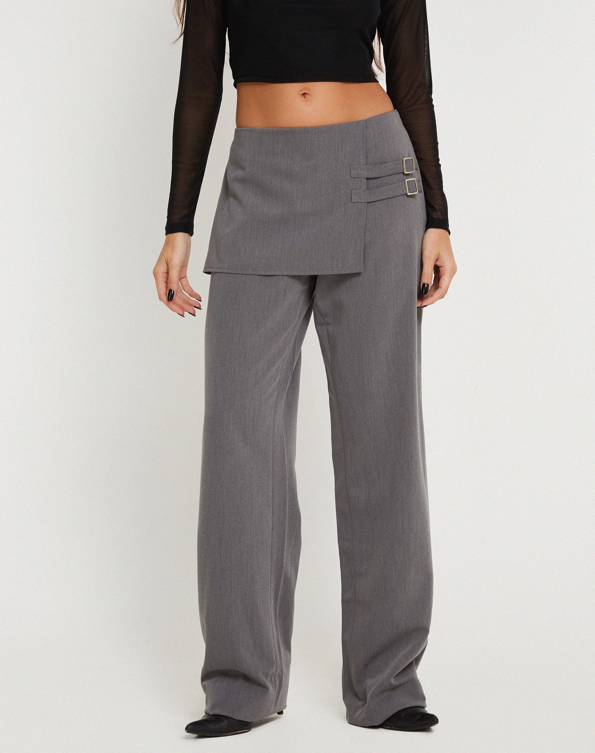 Immagine di Nahata Gonna pantalone in carbone