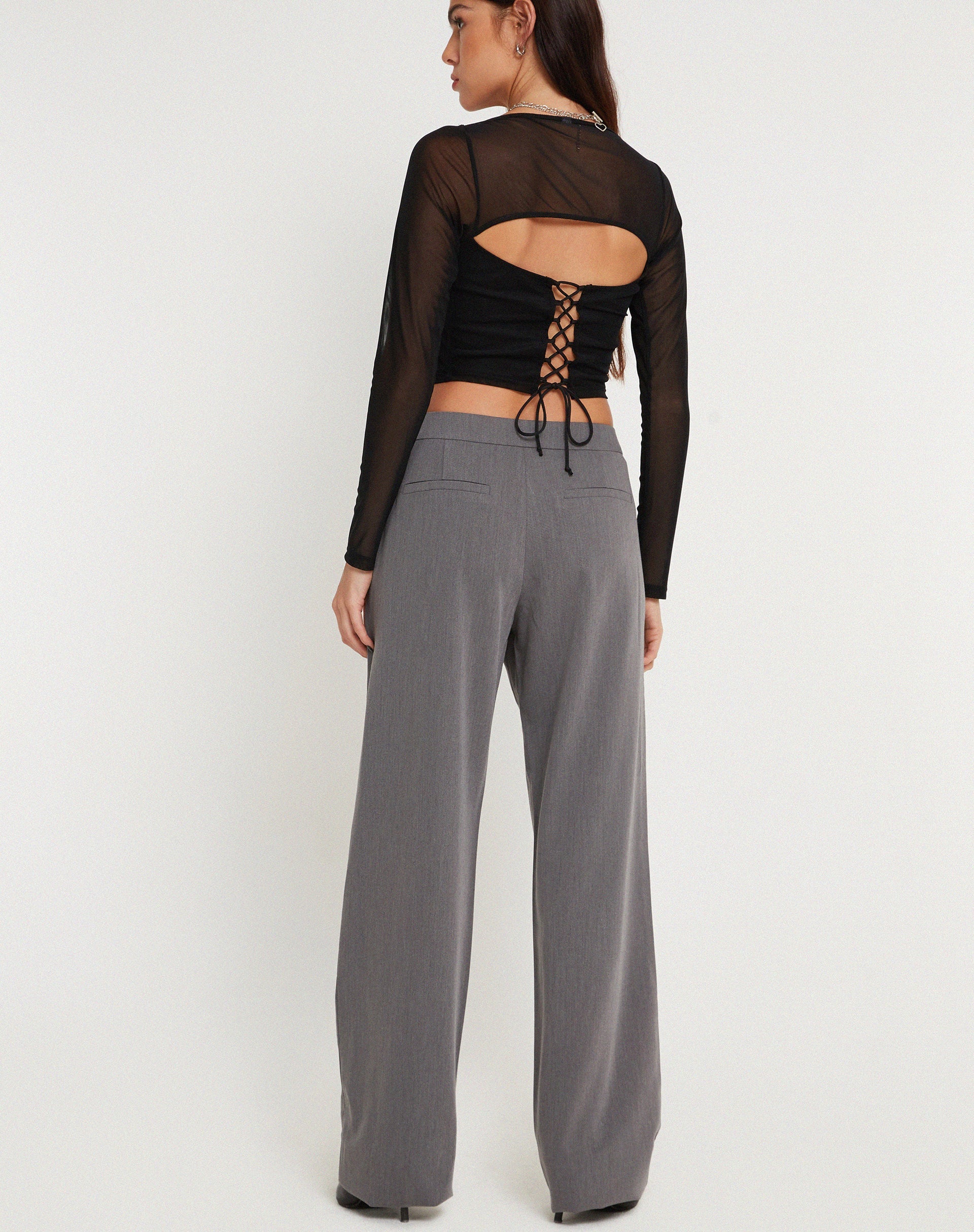 Immagine di Nahata Gonna pantalone in carbone
