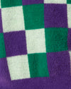  Verde a scacchi viola