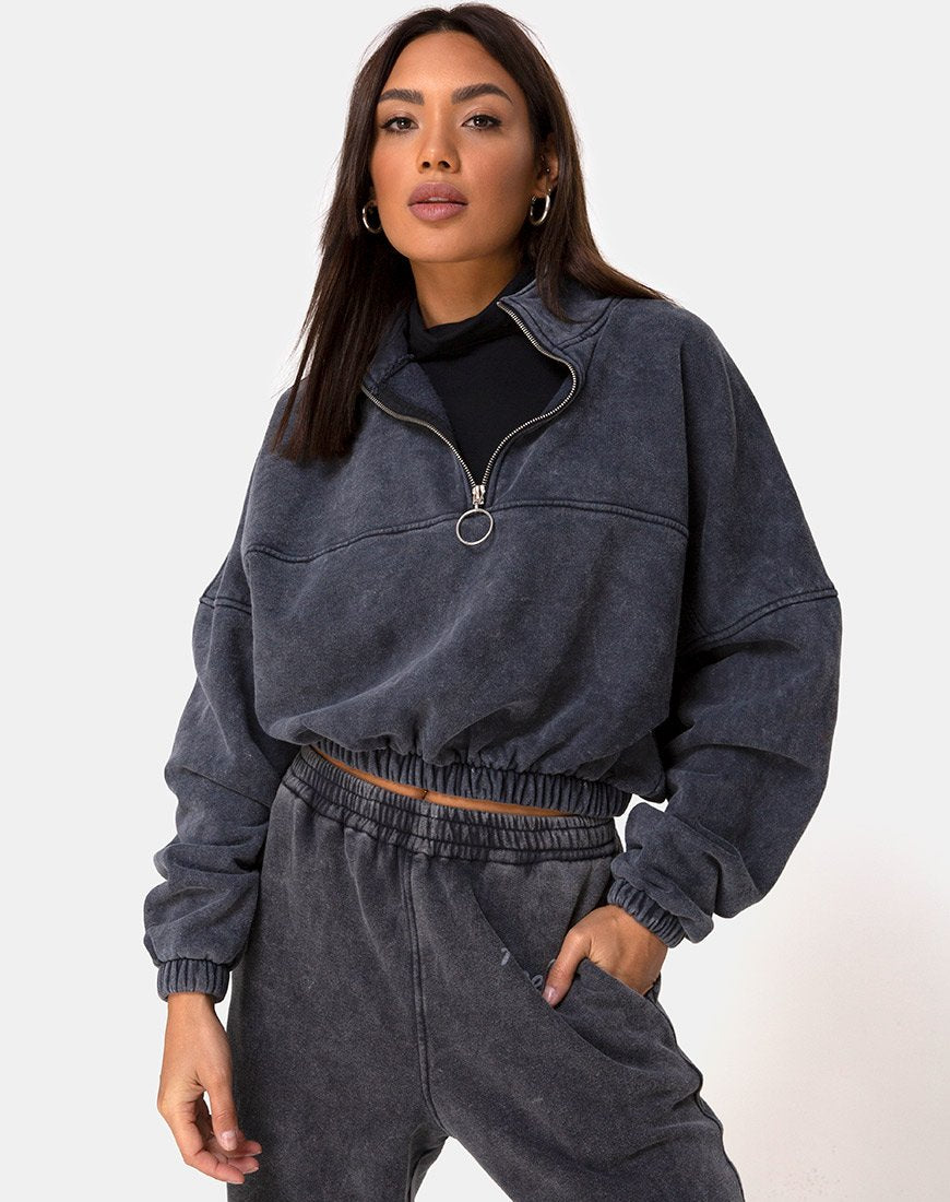 Top Nance in Black Wash