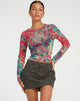immagine di Narita Longsleeve Top con stampa Festival