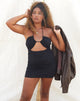 immagine di Nash Mini Dress in nero