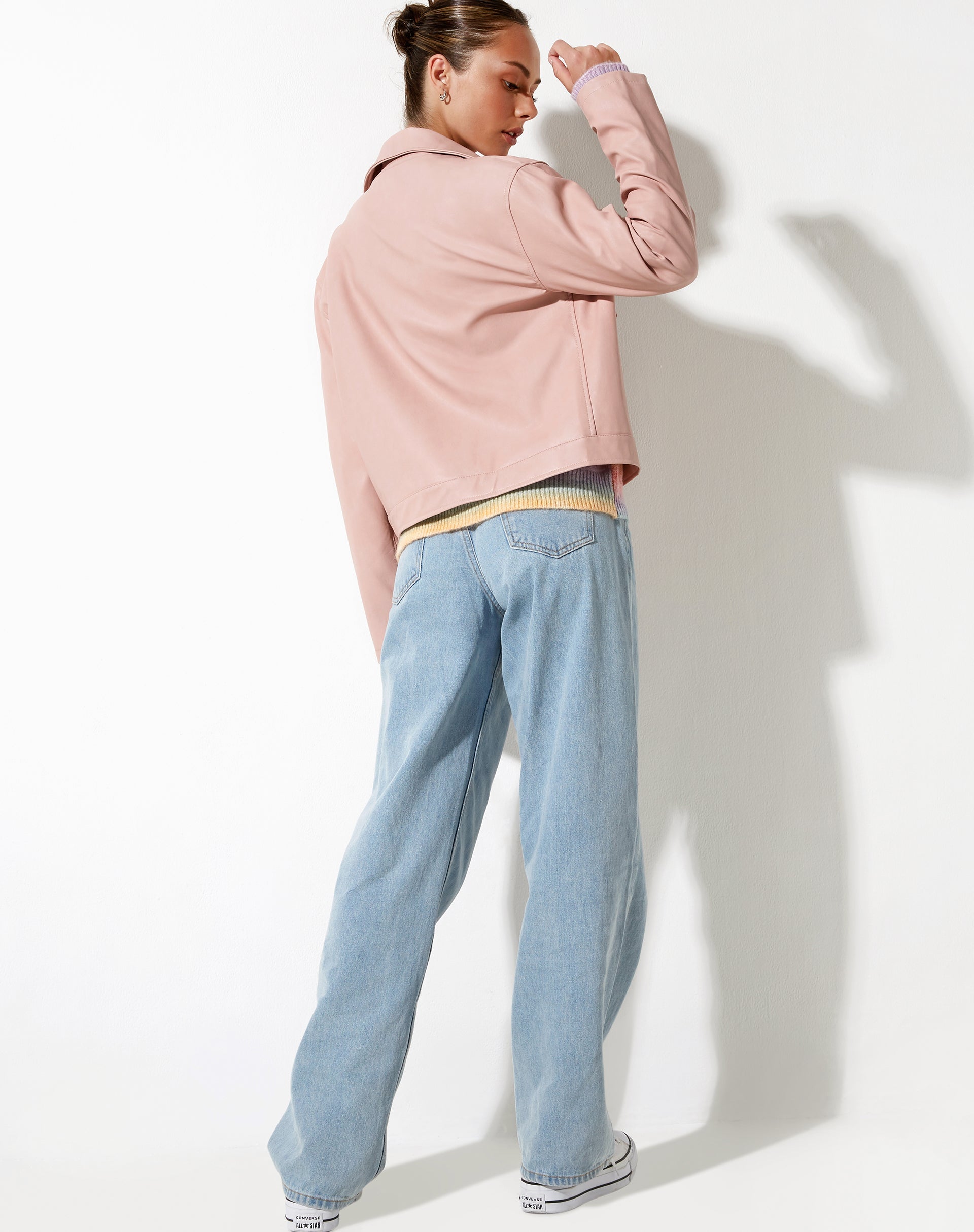 immagine della giacca Natara in PU Soft Pink