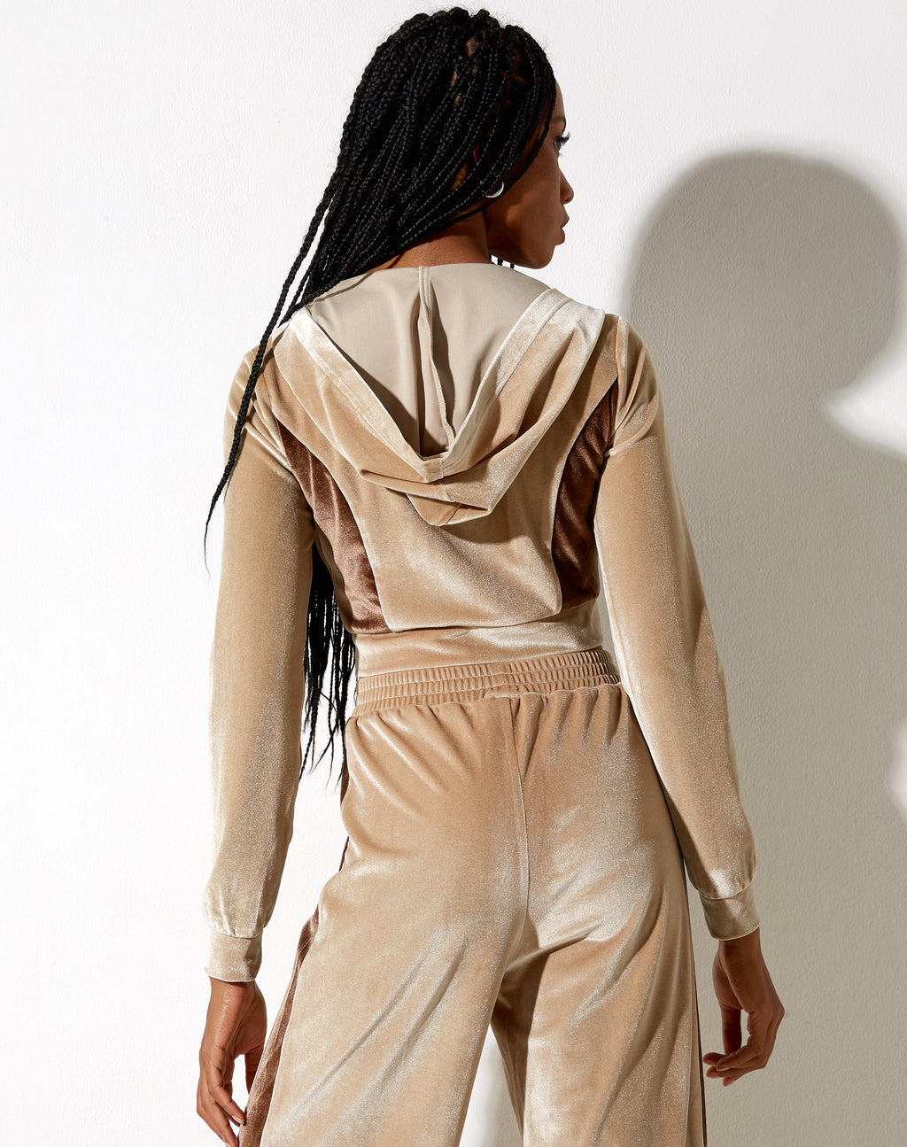 Top Natuna in Velour Champagne