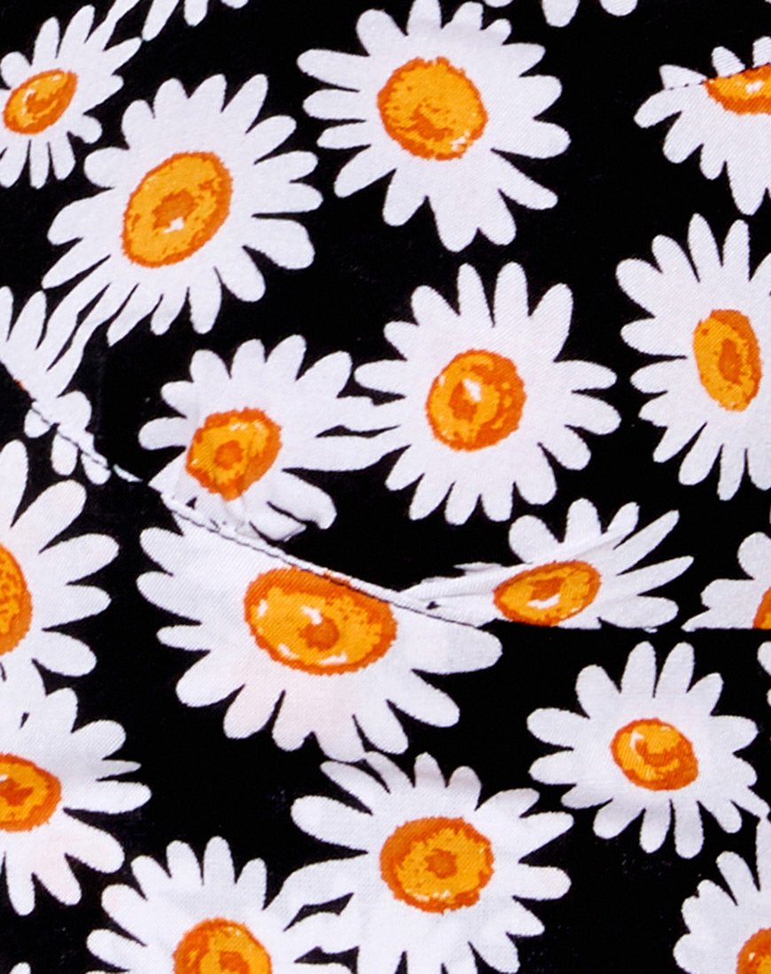 Immagine di Naya Crop Top in Daisy Love Nero