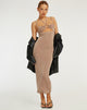 immagine di Nayara Cutout Maxi Dress in London Fog