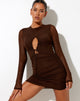 Immagine di Nebel Mini Dress in Mesh Chocolate