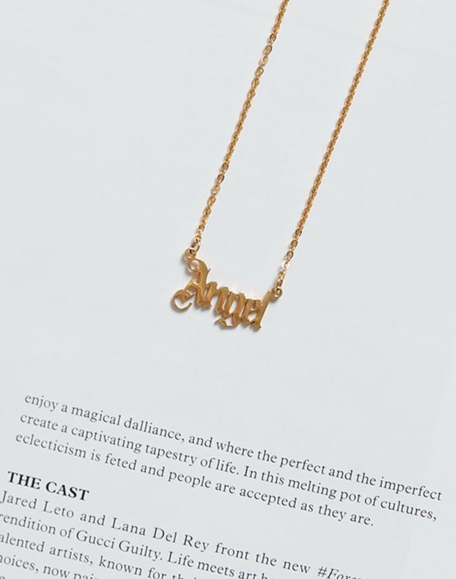 Collana in oro "Angel