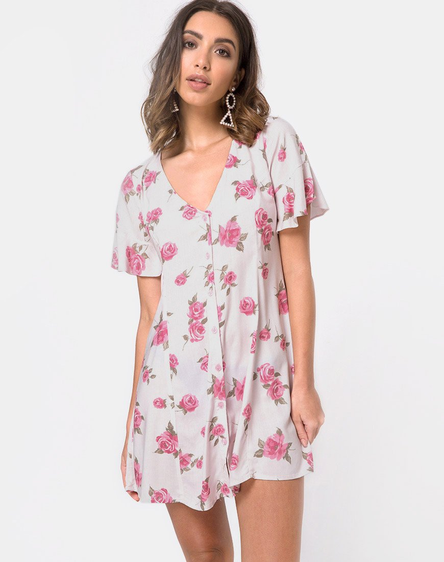 Abito Needy in Fiore di Rosa