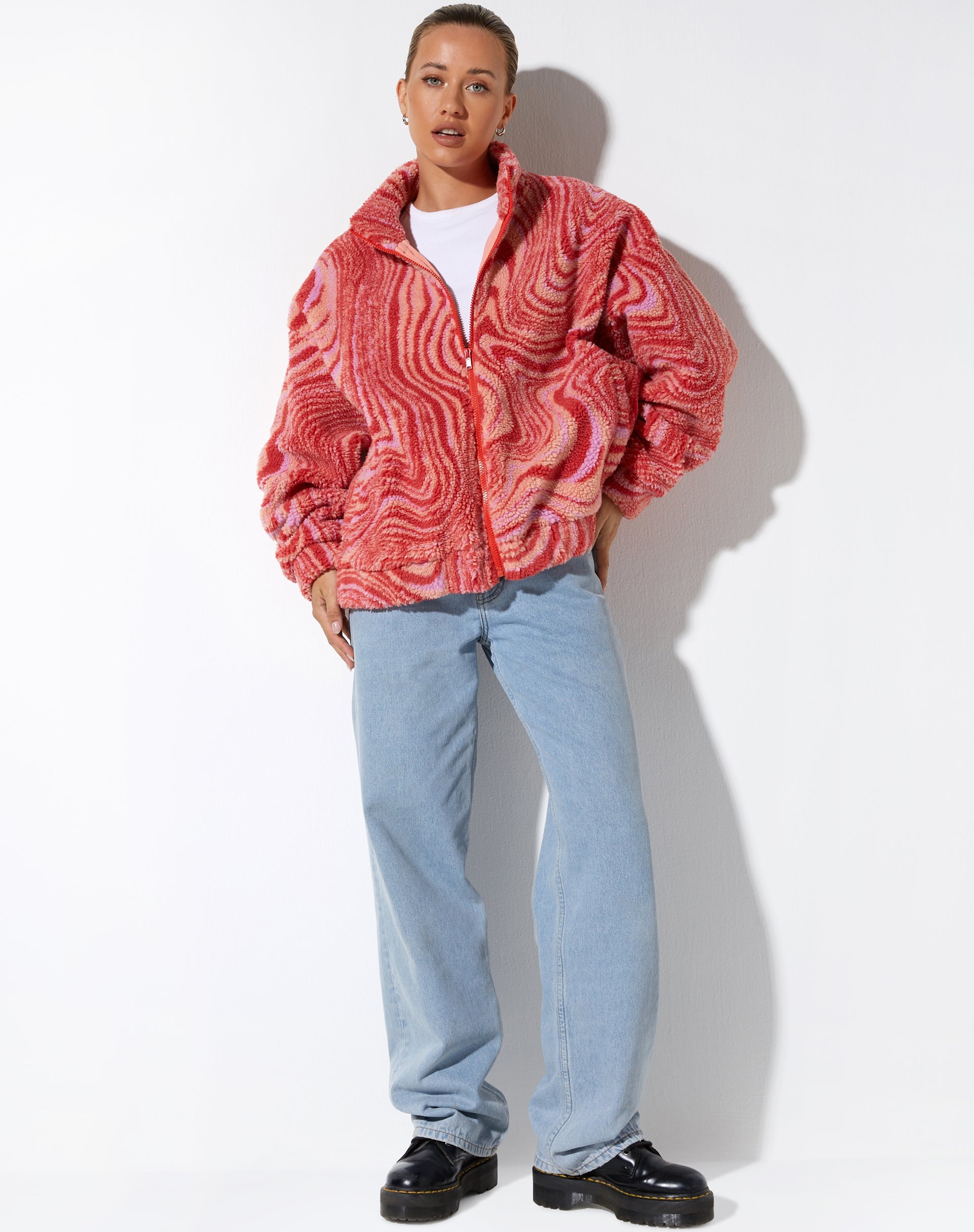 immagine della giacca Nereo in Ripple Pink