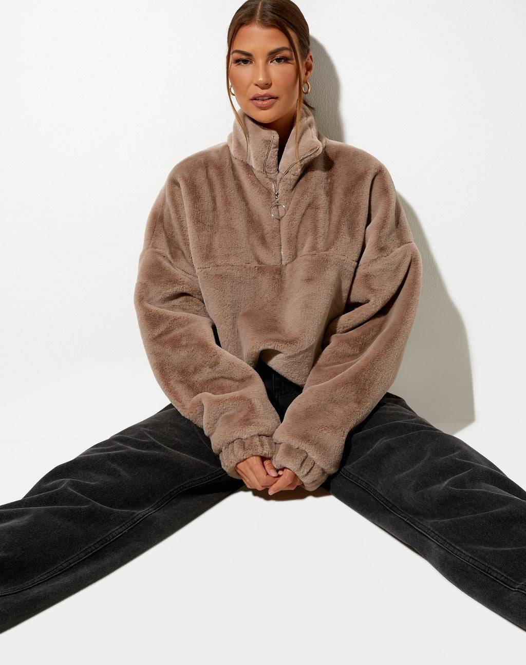 Giacca Nero in Tan